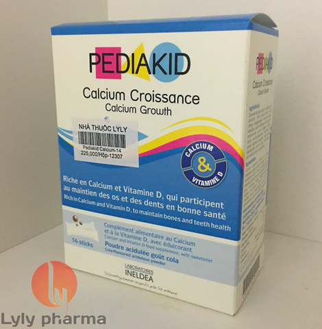 Pediakid Calcium Croissance - Tăng trưởng chiều cao