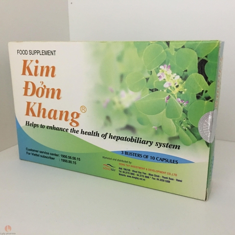 Kim Đởm Khang - Giúp tăng cường sức khỏe gan mật