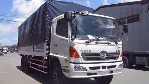 Hino Fl8JTSA,Hino 3 chân 16 tấn,Hino 24 tấn thùng ngắn