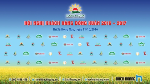 Thiết Kế Backdrop, Phông Sân Khấu - Backdrop chụp ảnh - Hội nghị khách hàng đông xuân 2016 - 2017