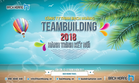 Thiết Kế Backdrop - Phông Gala Dinner - Team Building mẫu 19