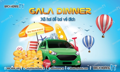 Thiết Kế Backdrop - Phông Gala Dinner - Team Building mẫu 44