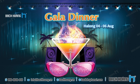 Thiết Kế Backdrop - Phông Gala Dinner - Team Building mẫu 52