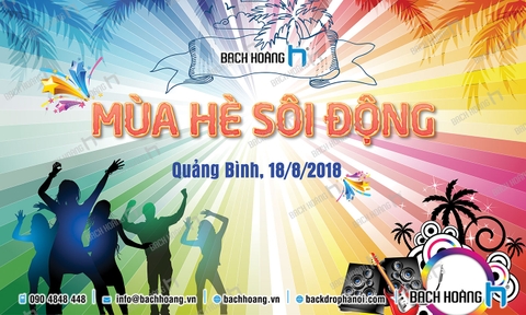 Thiết Kế Backdrop - Phông Gala Dinner - Team Building mẫu 57