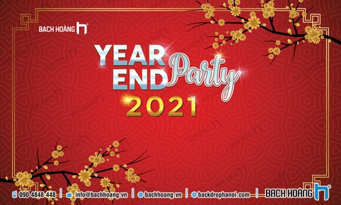 Background - Backdrop - Phông Year End Party 37