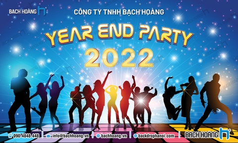 Background - Backdrop - Phông Year End Party 46