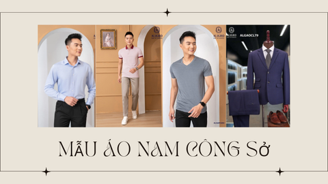 6 mẫu áo nam công sở đẹp, thời trang để cả tuần luôn mới