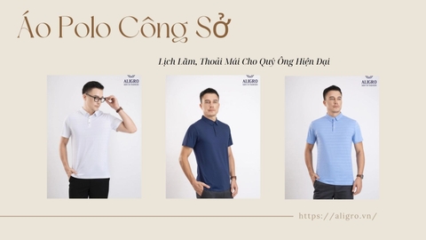 Áo Polo Công Sở: Lịch Lãm, Thoải Mái Cho Quý Ông Hiện Đại