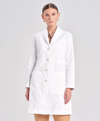 Đồng phục bác sĩ - Áo blouse dài tay mẫu 003