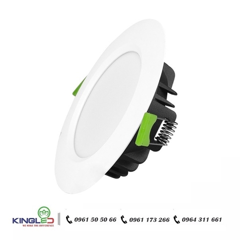 Đèn LED âm trần EC-DL-9SS-T138-V/T/TT Đơn màu KingEco