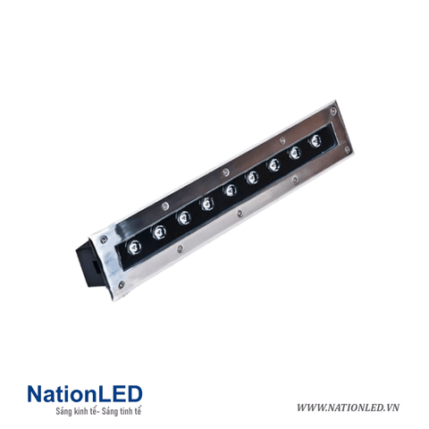 Đèn LED âm đất chữ nhật 9W - NationLED