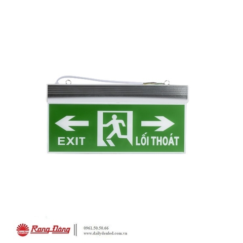 Đèn Exit chỉ dẫn lối thoát 1 mặt CD01 40x20/2.2W Rạng Đông