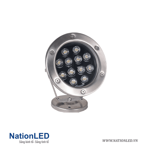 Đèn LED âm nước đế ngồi 12W - NationLED