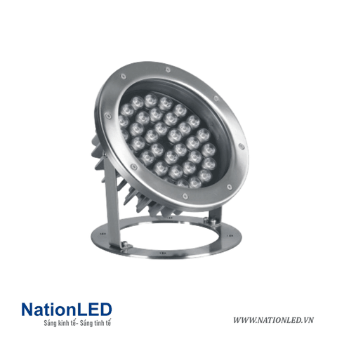 Đèn LED âm nước đế ngồi 36W - NationLED