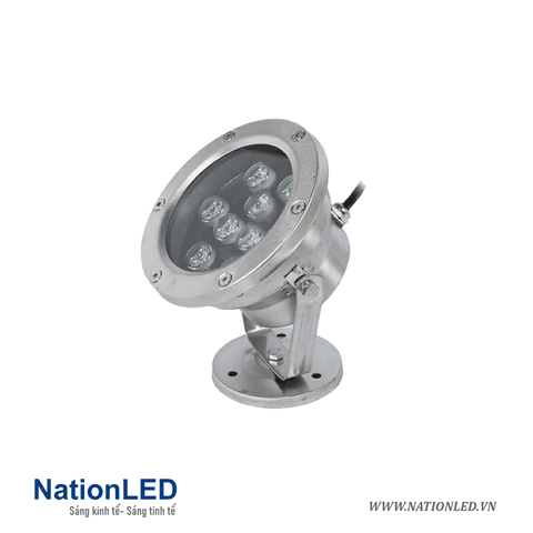 Đèn LED âm nước đế ngồi 9W - NationLED