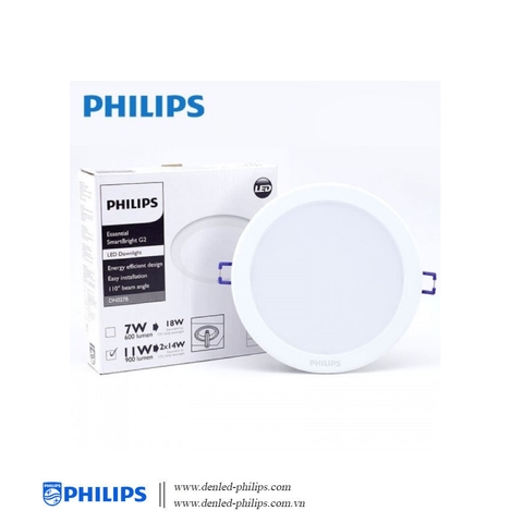 Âm trần Philips DN027B G2 LED20 D200 RD 22W