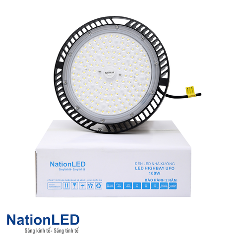 Đèn led nhà xưởng UFO 100W