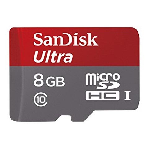 microSDHC SanDisk Ultra 8GB UHS-I - 48MB/s