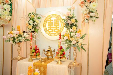Mẫu trang trí gia tiên đẹp tại TPHCM 2021