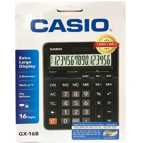 Máy Tính Casio Gx 16B
