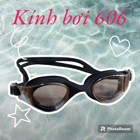 Kính bơi 606 (chống UV + đọng sương) *41*