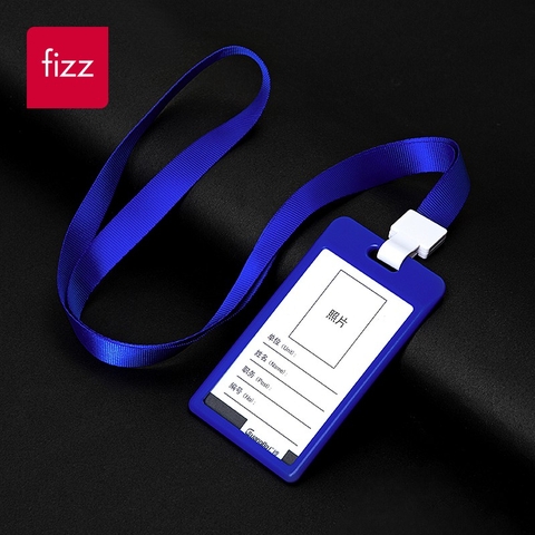 Dây thẻ Fizz 2cm (Xanh, Ghi) Guangbo FZ107006-B,W
