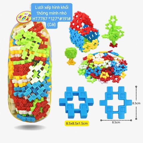 Lưới xếp hình khối thông minh HT7787 - Lớn