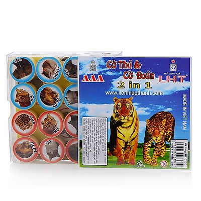 Cờ 2 trong 1 Cờ Thú & Cờ Đoán H21CTCD *57* (Bộ)