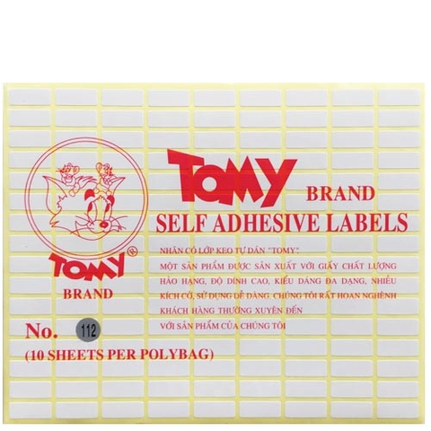 Giấy Decal Tomy