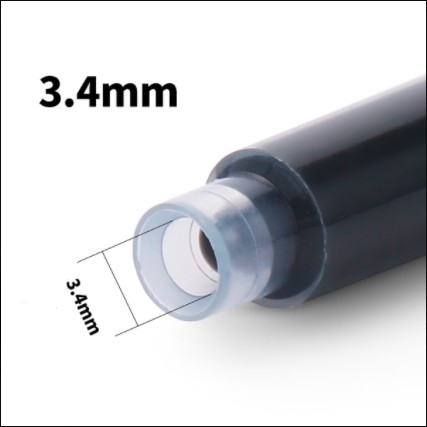 Ống mực tẩy được Ostrich loại màu đen *29* (Ống) - Hộp 100