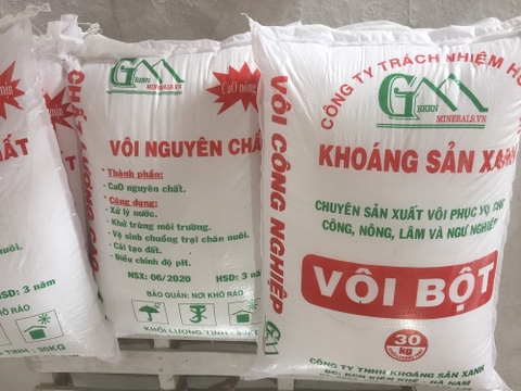 Vôi - hóa chất đa dụng