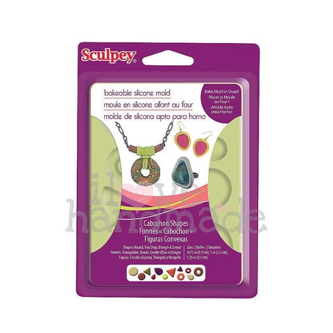 Khuôn trang sức Sculpey bakeable Silicone Mold Cabochon