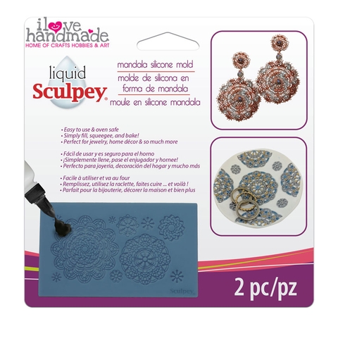 Khuôn silicone - Sculpey Silicone Bakeable Mold – Mandala