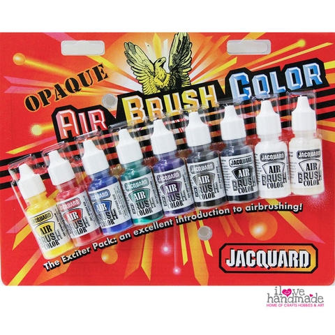 MÀU VẼ ĐA CHẤT LIỆU AIR BRUSH COLOR OPAQUE 9 MÀU-JAC9935