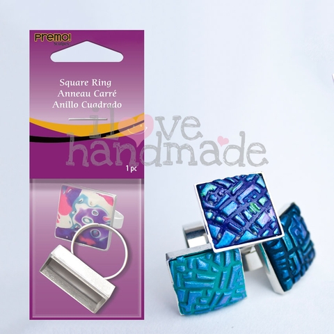 Đế nhẫn vuông Sculpey Square Ring