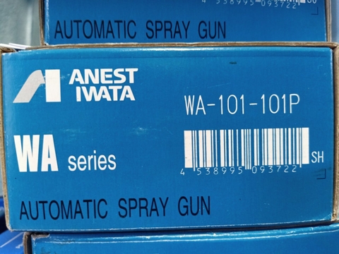 Đầu súng phun sơn tự động  WA 101 101P Anest Iwata Made in Japan 1.0mm