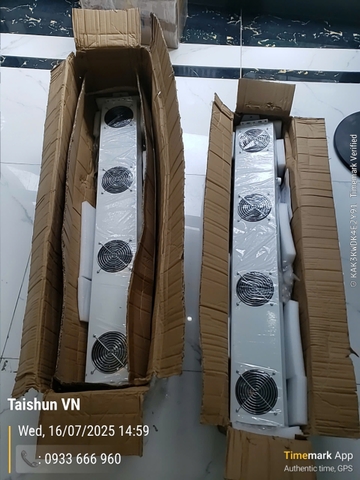 Quạt thổi ion khử tĩnh điện Dr Schneider PC 4 cửa