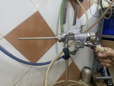 Súng phun sơn tự động trong lòng ống RA-0915