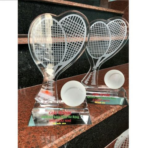 Kỷ niệm chương tennis pha lê