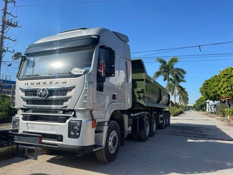 ĐẦU KÉO IVECO HONGYAN 390HP CẦU DẦU