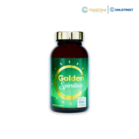 TẢO XOẮN GOLDEN SPIRULINA - NHẬP KHẨU NHẬT BẢN