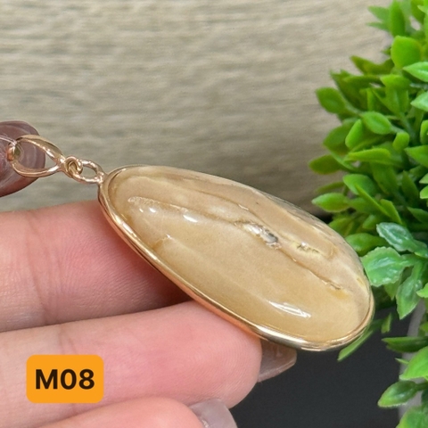 Mặt vòng mộc gam hồng