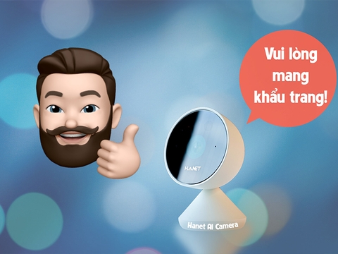 Trên tay Hanet AI Camera: chấm công, điểm danh, nhận diện 50.000 khuôn mặt, nhắc mang khẩu trang
