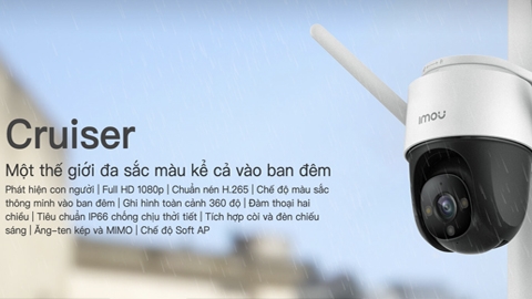 Imou Cruiser 4MP S42FP: 03 tính năng nổi trội