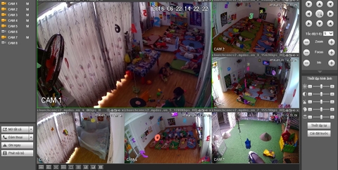 CÔNG TRÌNH CAMERA, BÁO TRỘM TẠI TRƯỜNG MẦM NON CHÚ ẾCH CON - CƠ SỞ 2