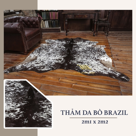 THẢM DA BÒ BRAZIL 033