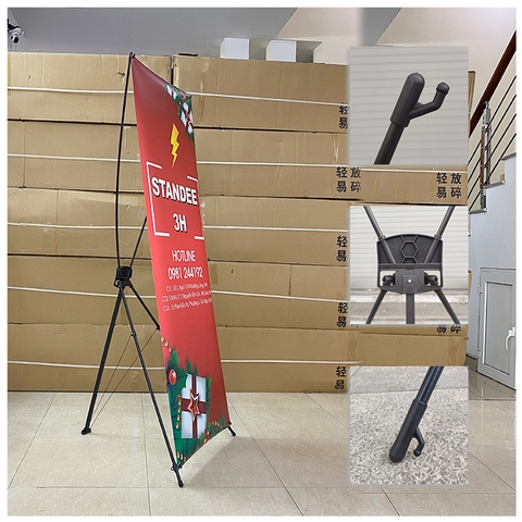 Standee Chữ X Giá Rẻ 60x160cm