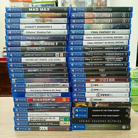 Games PS4 2nd hand ( xem chi tiết )