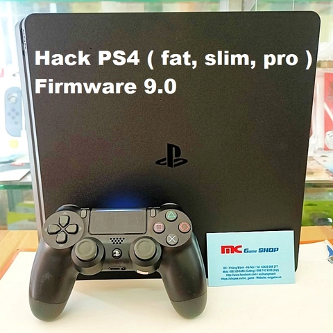 Hack PS4 ( fat, slim, pro ) tới Firmware 9.0