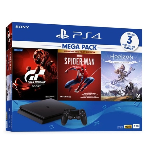 PS4 Slim 1T Mega Pack 3- SONY VN, 3 games